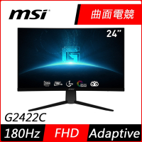 MSI微星 G2422C 24型 1500R 180Hz FHD曲面電競螢幕