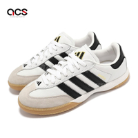 adidas 休閒鞋 Samba MN 男鞋 女鞋 白 黑 膠底 復古 德訓鞋 情侶鞋 愛迪達 IF1953