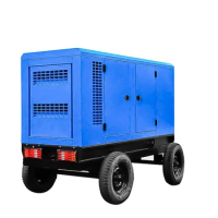 20kva 30kva 40kva 40KW 50kva Moveable Generator Set For 40 Kw Silent Generator With Trailer