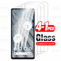 1-4Pcs Full Cover Protective Glass For Google Pixel 7A Tempered Glass Googe Pixel7a 7 A A7 5G 6.1" Screen Protector Safety Films
