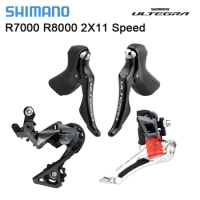 Shimano ULTEGRA R7000 R8000 SS GS 2X11V ST+FD+RD Road Bike Kit Part 11s Groupset Bicycle 22v Front Rear Derailleur Shifter Lever