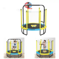 Indoor and Domestic 59-inch Trampoline Foldable Design Shell Indoor and Outdoor Sports Children's Trampoline Children's Toys