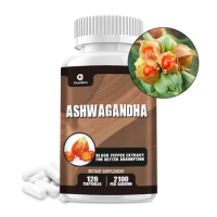 Ashwagandha Capsules - Supports Energy, Reduces Anxiety, Relaxation, Improving Sleep, Enhancing Immu