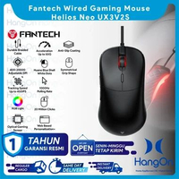 Fantech Helios Neo UX3V2S Wired Gaming Mouse with RGB Lighting 6D Macro Function 400-20000 Adjustabl