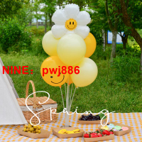 [台灣公司貨 可開發票]小紅書野餐太陽花雛菊氣球桌飄生日派對布置網紅拍照道具場景裝飾