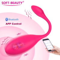 Wireless Bluetooth Female Dildo Vibrator for Women APP Remote Control Wearable Vibrating Egg Clit Panties Sex Toys for Adults