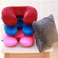 美麗大街【BFK30E01】3合1多功能U型枕抱枕ipad枕