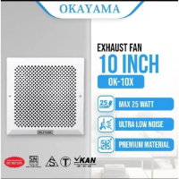 OKAYAMA EXHAUSE KIPAS PLAFON 10\ / 12\""
