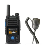 4G Zello Radio with Microphone Real PTT Walkie Talkie Wifi GPS Long Range Walkie Talkie