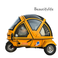 Mini Beetle Pick-up Baby with Shed Adult Foldable Open Electric Tricycle