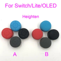 20PCS Rubber Silicone Heighten Caps Thumbstick Cover Case Skin Joystick Grip Grips For Nintendo Switch/Lite/OLED Controller