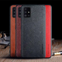 Case for Samsung Galaxy A51 A71 5G 4G funda luxury Vintage Leather skin coque soft cover for samsung galaxy a51 a71 case capa