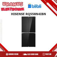 Kulkas HISENSE RQ558N4IBN Multidoor 4 Pintu 468L Inverter Pro Compressor RQ55