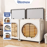 SimHome Large Capacity Storage Box Organizer Foldable Storage Box Toy Box Storage