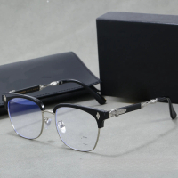 【TK trend】 Beautiful and luxurious, Gift For Him, Gift Forhim, Chrome Heart square fashion glasses, 