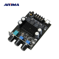 AIYIMA TPA3116 papan penguat Audio 100Wx2 kelas D Speaker penguat bunyi Stereo rumah kuasa Amplificador untuk pembesar suara pasif