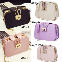 CLUTCH BAG G2808 TAS PESTA RANTAI KOREA FASHION WANITA IMPORT BATAM