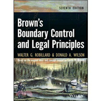 姆斯Brown's Boundary Control and Legal Principles 7/E ROBILLARD 9781118431436 華通書坊/姆斯