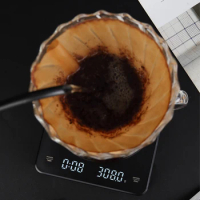 Digital Portable Coffee Scale Rechargeable Pour Over Drip Espresso Scale 3kg/0.1g High Precision Auto Power Off Coffee Supplies