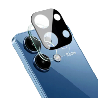 【IMAK】Redmi 紅米 Note 13 4G 鏡頭玻璃貼(一體式/曜黑版)