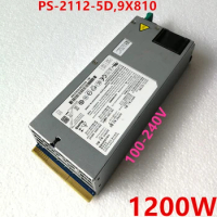 、New Original PSU For Dell POWEREDGE C6100 C6220 1200W Switching Power Supply PS-2112-5D 09X810 027W3W
