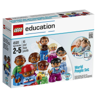 【LEGO 樂高】LEGO Education樂高教育系列☆45011 World People Set(世界人偶組)