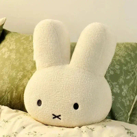 หมอนตุ๊กตา Kawaii, Miffy ใหม่, ของเล่นตุ๊กตาน่ารักและหวาน, ตกแต่งห้องที่สร้างสรรค์, เครื่องประดับการ