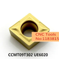 10PCS CCMT09T302 UE6020/CCMT09T304 UE6020/CCMT09T308 UE6020,original CCMT 09T3 02/04/08 insert carbide for turning tool holder