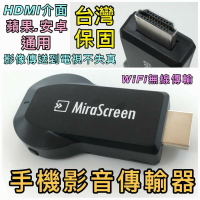 HDMI無線傳輸器 同屏器 手機影像聲音傳送到電視 推送寶 無線影音傳輸器 WIFI影像 類Anycast