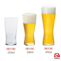 日本ADERIA 強化薄口啤酒杯 共三款 金益合Drink eat