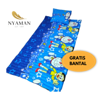 Kasur Lantai Karakter Doraemon Tebal Empuk + Bantal COD Gratis Ongkir Furniture