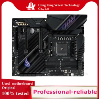 AMD X570 ROG CROSSHAIR VIII DARK HERO motherboard Used original Socket AM4 DDR4 128GB M.2 NVME USB3.0 SATA3 Desktop Mainboard