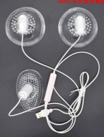 Aulyaaa Breast Message Patch Pijat PD Getar Rechargeable Dual Niple BREAST MASSAGE 3 KEPALA USB
