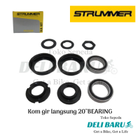 Strummer Kom gir langsung 20 model BEARING mangkok crank tengah BB part set besar sepeda BMX