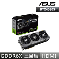 【ASUS 華碩】TUF-RTX4080S-O16G-GAMING 顯示卡+海盜船 HX1500i ATX3.0 白金牌(80S組合4-4)