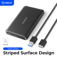 ORICO 2.5 Inch Hard Drive Case SATA to USB3.0 5Gbps &amp; 6Gbps External HDD Enclosure for PC Computer PS5