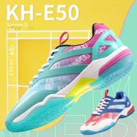 kumpoo Badminton Shoes For Men women Breathable High Elastic Non-slip Sports Sneakers 2021 E50