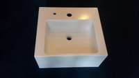 【麗室衛浴】方型壓克力人造石面盆M-00332 50*45CM