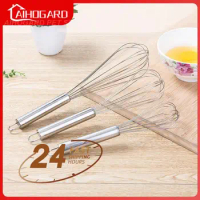 Egg Beater Mixer Hand Stainless Steel Cooking Tool Egg Cream Stirring Whisk Manual Kitchen Baking Tool Accessories