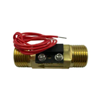 USG-FS21TA Normally Open Circuit Gravity Flow Switch 10W Max Load DC24V Max Reliable BSP G1/2" Male made of Brass Vertical