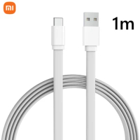 100% Xiaomi Type-c USB Data Cable 3A Fast Charging Data Wire For XIAOMI 5 6 8 9 9SE Note 3 10 A2 A3 Lite F1 Redmi Note 8 Pro