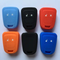 For Opel Vauxhall Astra Corsa D Meriva B Key FOB Remote Silicone Case Cover 2 Button Protect