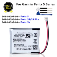Original Replacement Battery 361-00097-00 361-00096-00 361-00098-00 For Garmin Fenix 5 Fenix 5S Fenix 5X Smart Watch Battery