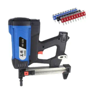 Portable gas nail gun is used for the ceiling to cordless non pneumatic hot sale premium quality concrete Gas nailer
