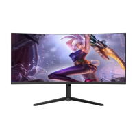 Best seller wholesale wall mount 3440*1440 34 inch 4k 100hz 120hz curved gaming monit