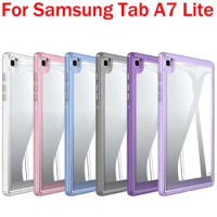 Space Case For Samsung Galaxy Tab A9 A7 Lite 8.7" Simple Shockproof Clear Acrylic TPU Cover Skin