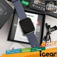 JAM SMARTWATCH PRIA WANITA JAM IGEAR RAZE ORIGINAL IGRA-03 IGEAR IGRA03 IGEAR IGRA 03 NAVY SMARTWATC