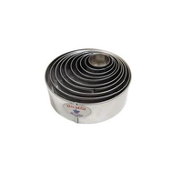 Cetakan Setia Ring Cutter Motif Bulat 1 Set 10 pcs Stanlies