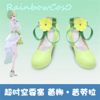 Macross Delta Reina Prowler Cosplay Shoes Boots Game Anime Halloween RainbowCos0 W2446