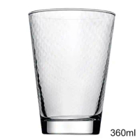 Kapmore Highball Coffee Glass Universal Honeycomb Drinking Glass Beverage Glass Tea Mugs Transparent Drinkware